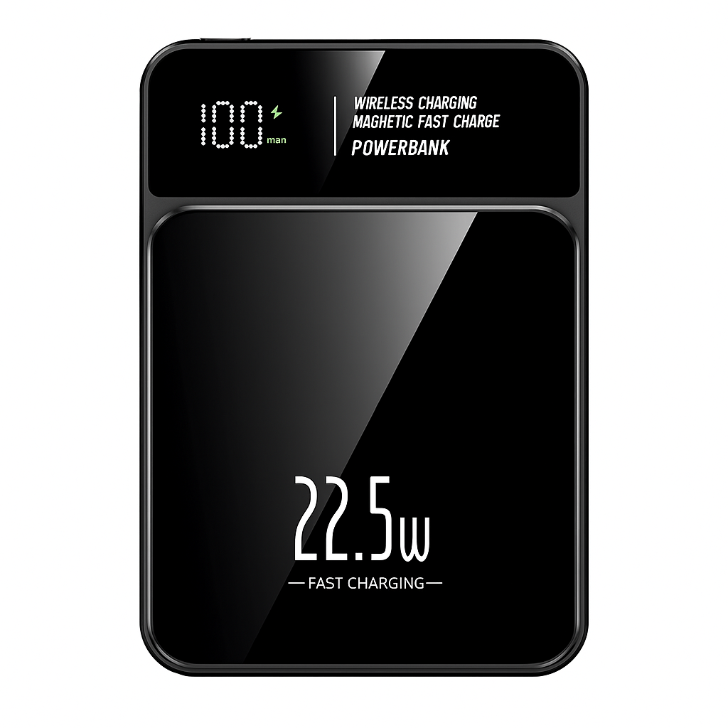 Batería Portátil Magnética 20W Wireless de Carga Rápida