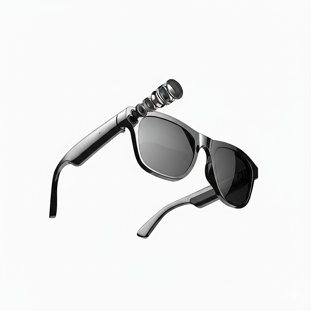 Xiaomi  4K HD AI Smart Gafas con Cámara 100MP, GPT, Llamadas, Asistente de Voz, Música y Traducción Inteligente