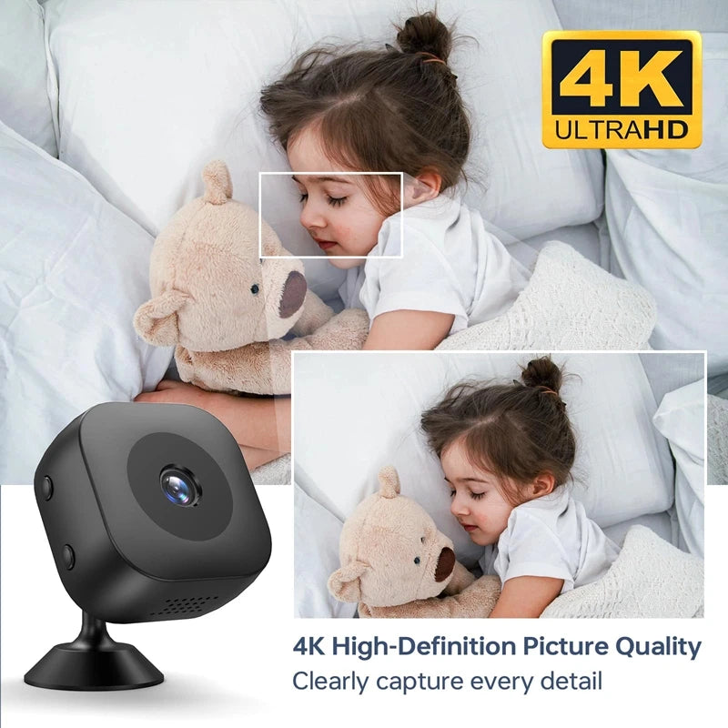 Cámara de Seguridad Xiaomi Pro 4K de Alto Rendimiento – Visión Nocturna, WiFi y Detección de Movimiento