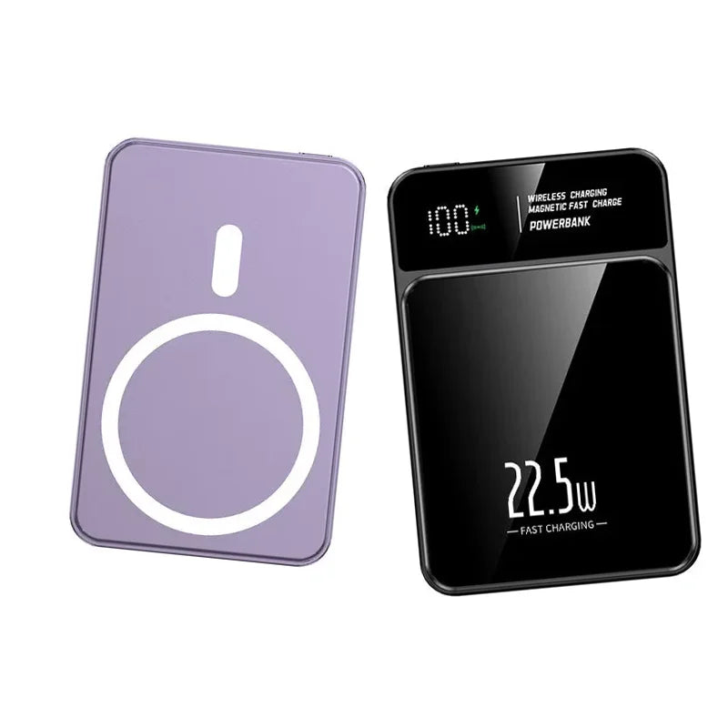 Batería Portátil Magnética 20W Wireless de Carga Rápida
