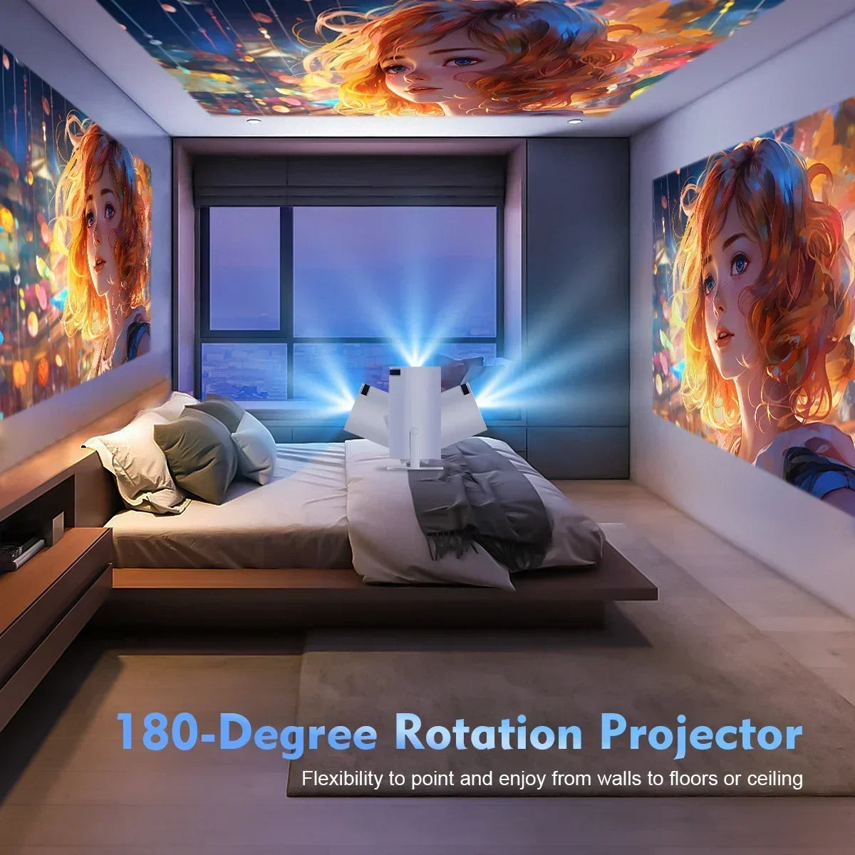 Proyector Magcubic HY300 Pro 4K – Convierte tu Hogar en un Cine HD